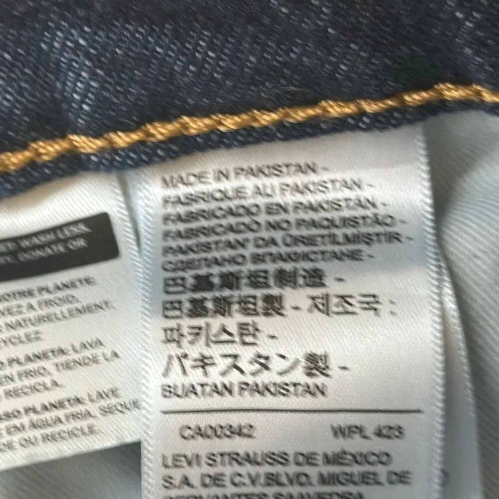 Levi’s Workwear Mens Dark Wash Jeans size W30 L32 Strong Denim‎